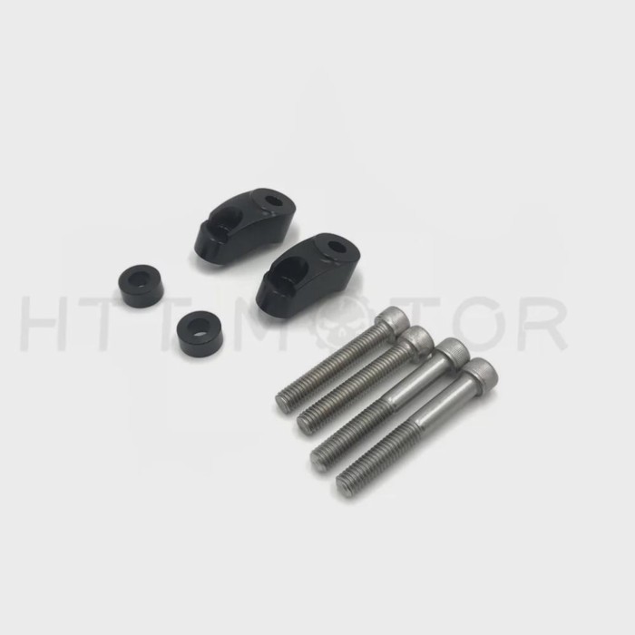Turn Signal Relocation Front for Harley Davidson Dyna FXR Sportster W/39mm-49mm Forks Motorcycle Ac