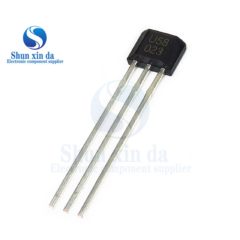 10PCS US5881EUA US5881KUA US5881 US5881E U58 TO-92UA Hall Sensor ในสต็อก Chipset