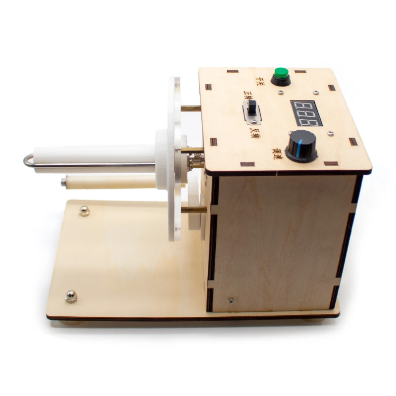 Mini Automatic Label Rewinder Barcode Sticker Label Printing Adjustable Speed Two-Way Rewinding Mac