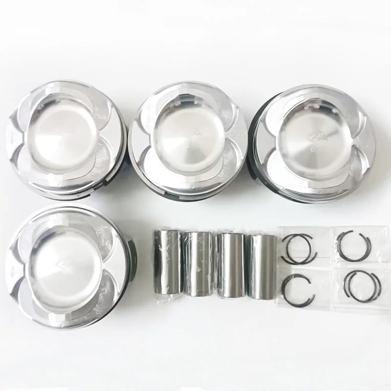 4PCS Engine Piston for Ford 1.5 Ecoboost M8MA M8DA M8DB M9DA M9DB UNCI UNCJ BNMA M9MA UNCA UNCB UNC
