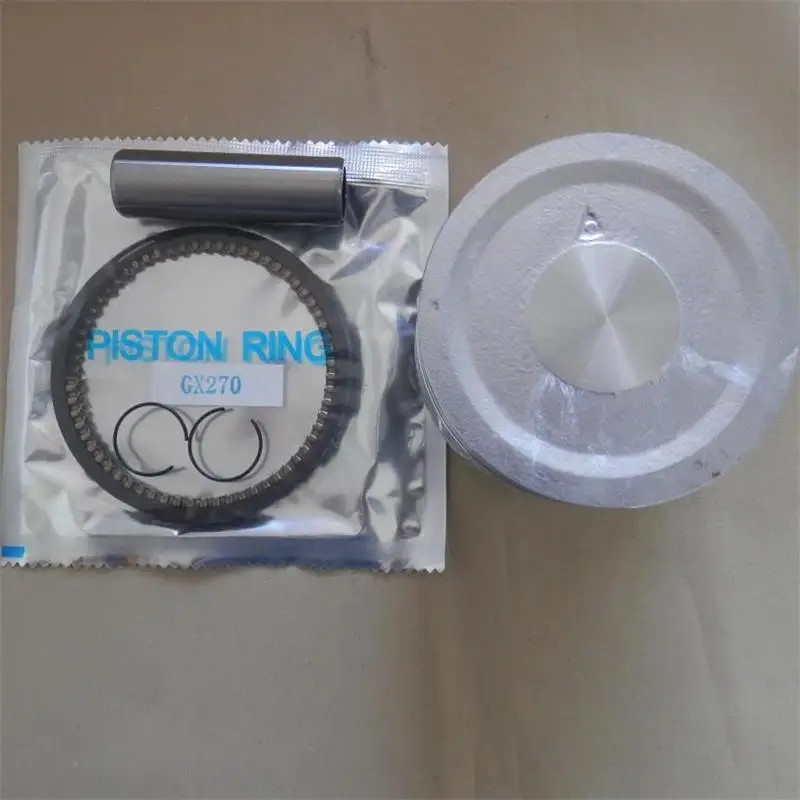 GX270 PISTON KIT 77MM FITS HONDA  177F &MORE 4T 270CC 9HP PETROL MOTOR KOLBEN W/ RING SET PIN CIRCL