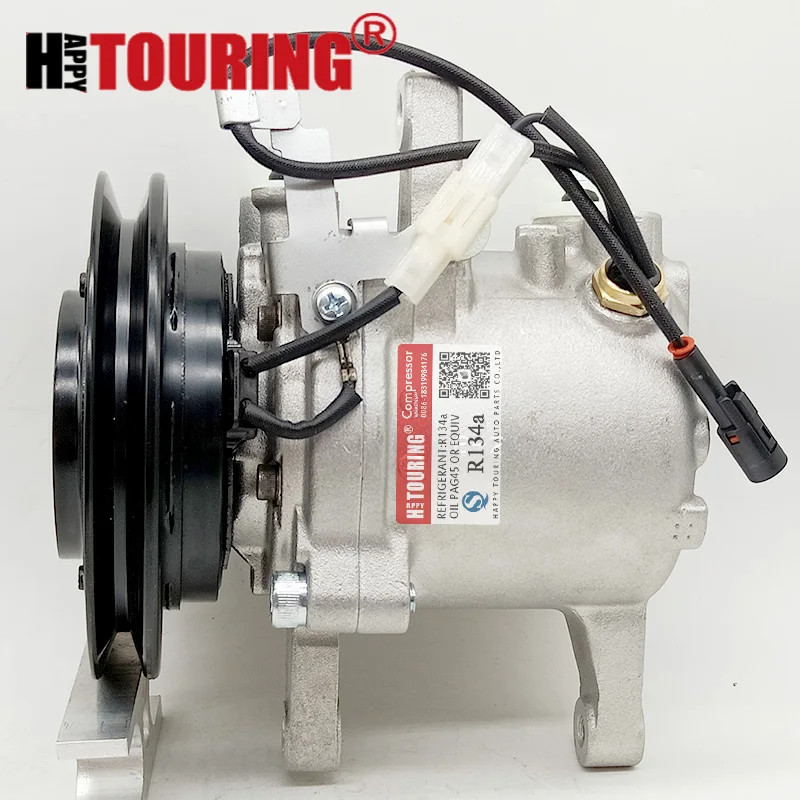 AC Compressor For Daihatsu Mira Charade Hijet truck Kubota M9540 SV06E 4472206750 4471805090 247300