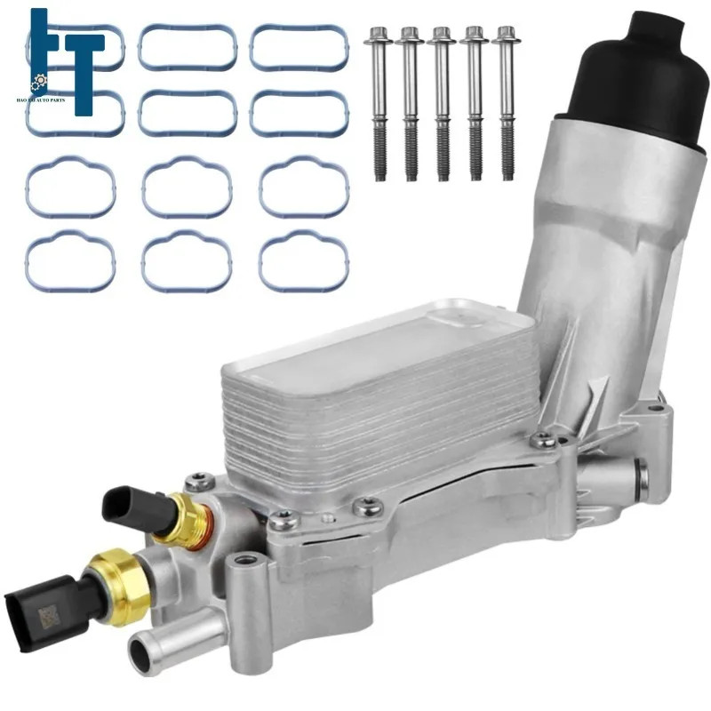 68105583AF 68105583AA Oil Filter Adapter Housing Engine For Jeep Dodge Chrysler Ram 3.6L V6 Oil Coo