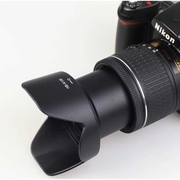 เหมาะสําหรับ Nikon HB-N106 Nik AF-P DX 18-55 มม.f/3.5-5.6 55 มม.