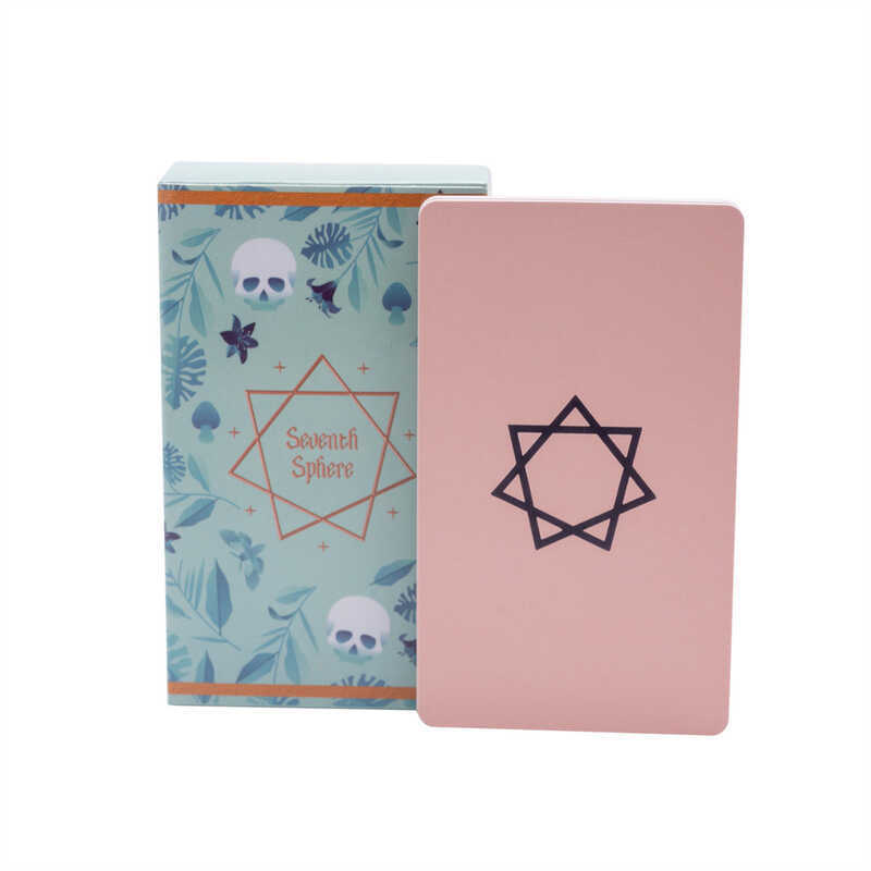 Seventh Sphere Tarot ขั้นสูง Marseille Tarot ภูมิทัศน์สไตล์ High-End Marseille Tarot