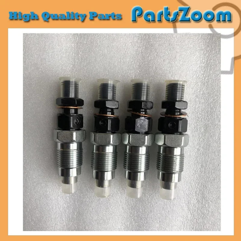 4PCS 16454-53900 Fuel Injector For Kubota v2203--M d1703 v2003 V2203 V1903 V2203 V2403-M 16454-5390