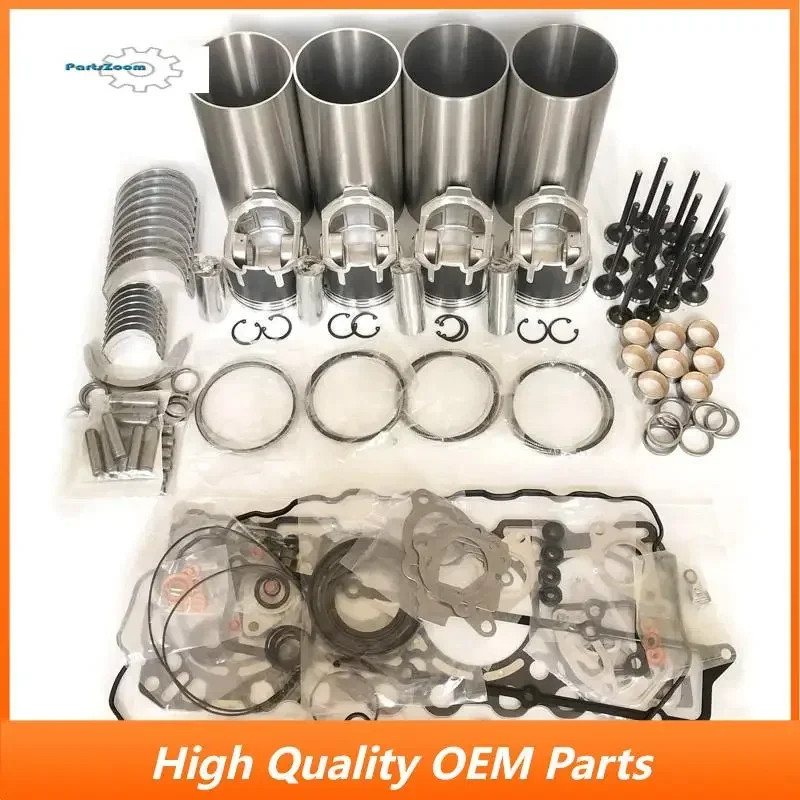 H25 Engine Overhaul Rebuild Kit For Nissan TCM Forklift Truck