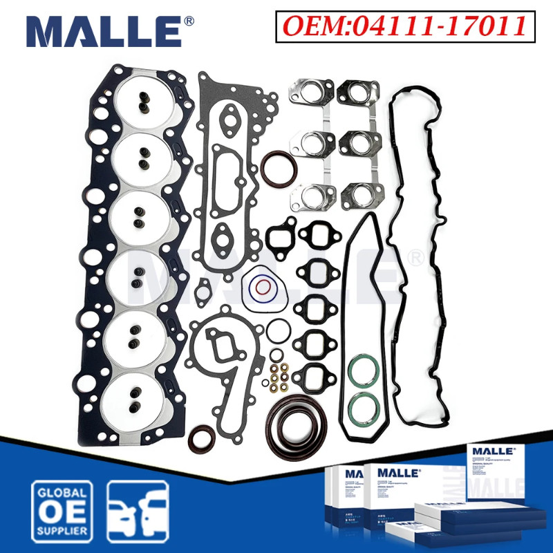 Engine Overhaul Gasket Kit For Toyota Land Cruiser 1HZ 1HD 12V HZJ80 HZB50 Car Accessories 04111-17