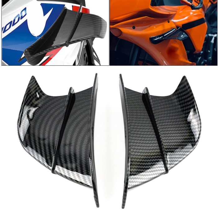 Motorcycle Winglet Fairing Racing Wing Kit Spoiler For HONDA CBR650R CBR650F CBR500R CBR1000RR For