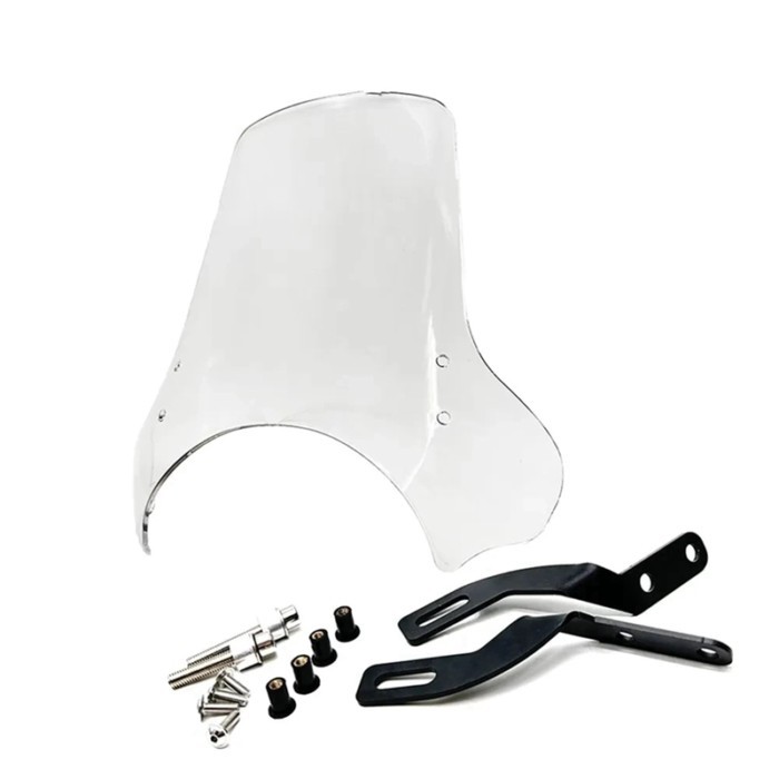Motorcycle Windshield Windscreen Air Deflector For Speed 400 Scrambler 400 X Scrambler 400X 2024
