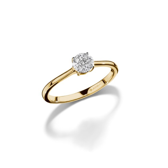 Jubilee Diamond แหวนเพชร Glistening Magic Ring เพชรแท้