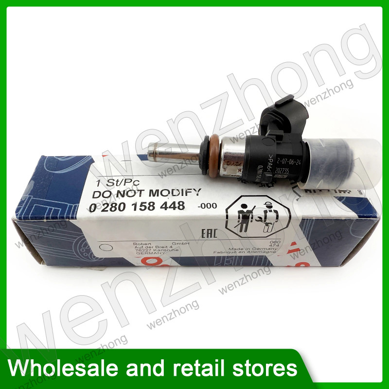 4PCS Intake Manifold Fuel Injector Fit For A3 A4 A5 GOLF PASSAT Skoda 06L906031B 06L 906 031 B 0280