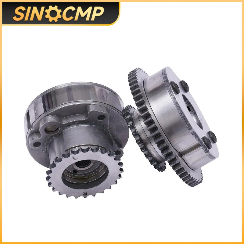2Pcs Timing Camshaft Phaser AT4Z6C525B AT4Z6C526B For Ford Lincoln F150 Mustang Edge 3.5L 3.7L 2011