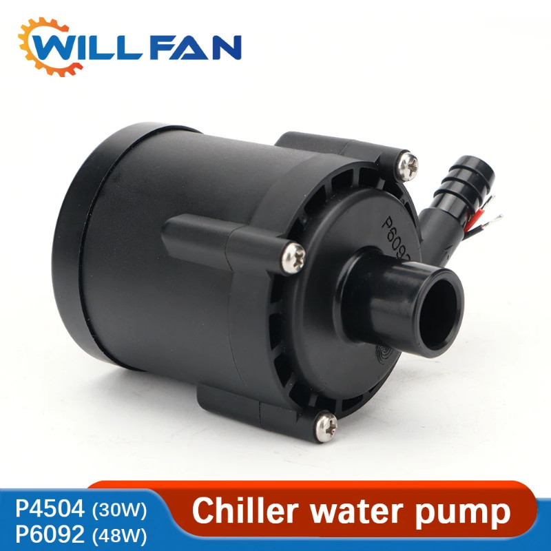 Will Fan Water Pump P4504 30W/24V 10L/Min P6092 48W/24V 16L/Min for S&A Industrial Chiller CW-3000