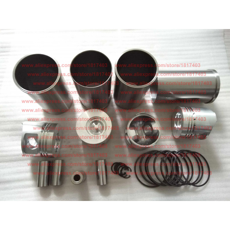 Yangdong YD4KJQ / YD4KJO / Y485 Piston + Cylinder sleeve + piston rings + Piston pin + Circlip, Yan