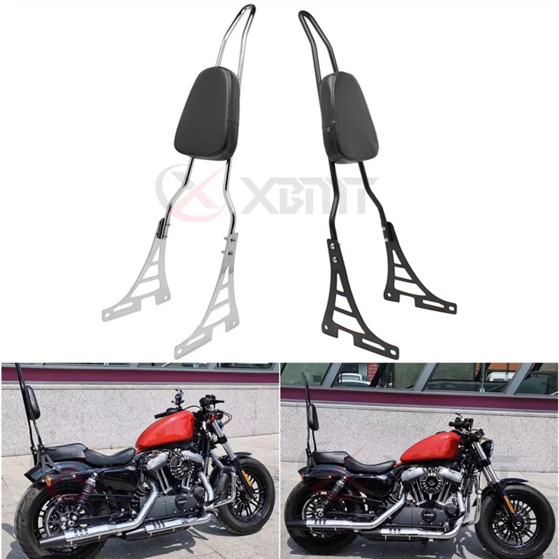 Motorcycle Backrest Sissy Bar For Harley Sportster XL883 XL1200 XL883C XL883R XL1200R XL1200C XL120