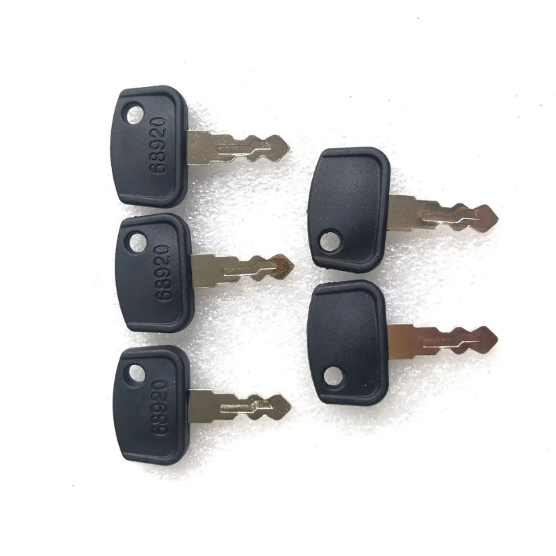 5PCS 68920 Key PL501-68920 For Kubota Compact Tractor Excavator BX25 B26 BX2360 KB-151 KH-191 Start