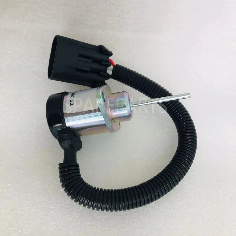 12V Shut off Stop Solenoid 6691498 1G925-60011 For Bobcat S16 S18 S130 More Models
