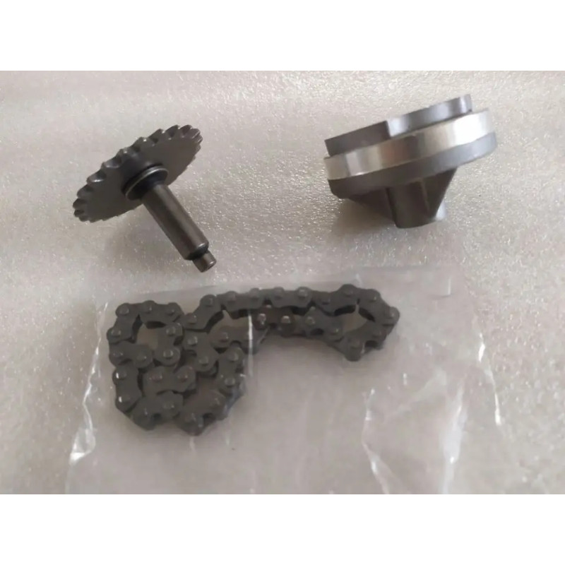 Engine Oil Pump &Chain&Oil Pump Gear For Kayo Jianshe LX200M LX200AU AU200 ATV200 1set