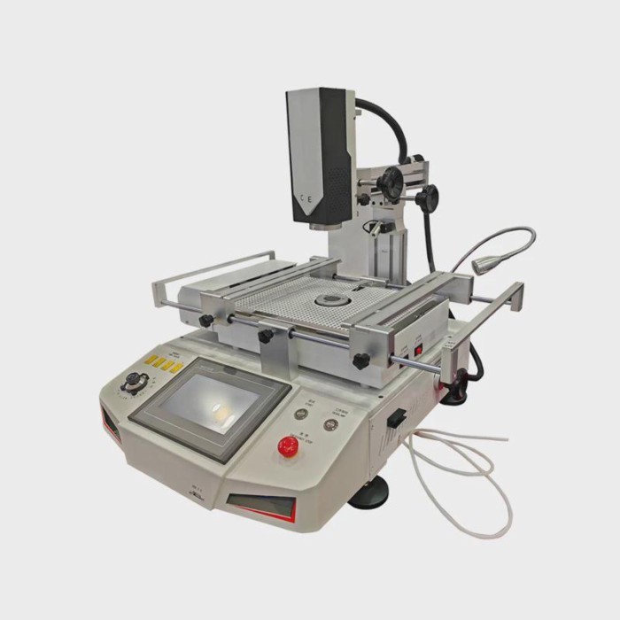 LY R5880 R5880C 5200W 7inch Touch Screen BGA Rework Station Hot Air 3 Zones For Laptop Game Console