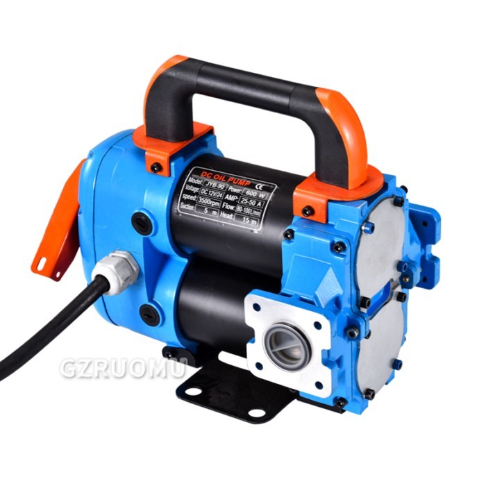 12V 24V Electric Scavenge Suction Transfer Change Pump Oil Transfer Pump 2L/min Motor Oil Diesel Ex
