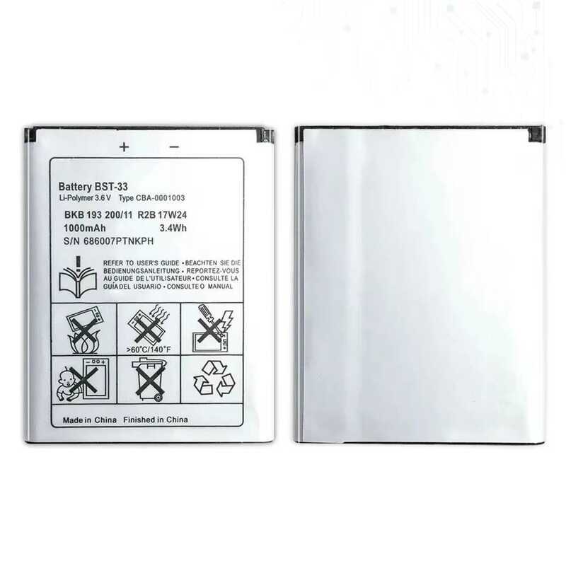 Mobile Phone Battery Bst-33 950mAh For Sony Ericsson K800i K810i C702 C903 F305 G900 K550i K630i K66