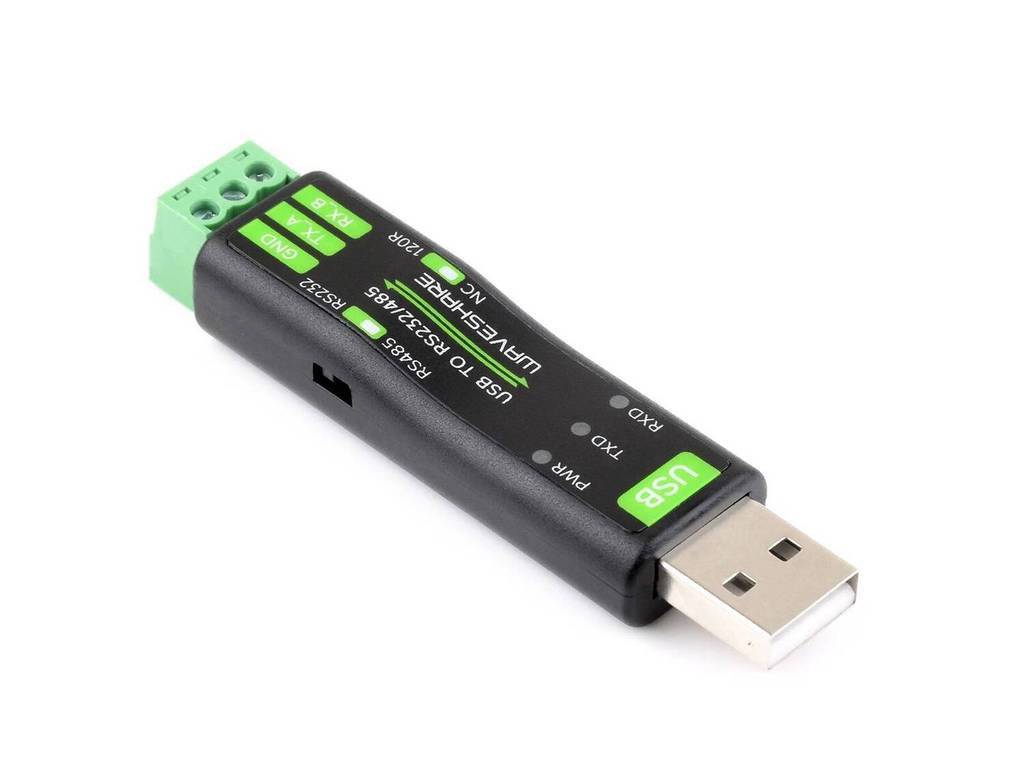 ตัวแปลงอนุกรม USB เป็น RS232/485, ชิป Onboard FT232RNL, ใช้งานได้หลายอุปกรณ์, เคสป้องกัน Adopts ABS