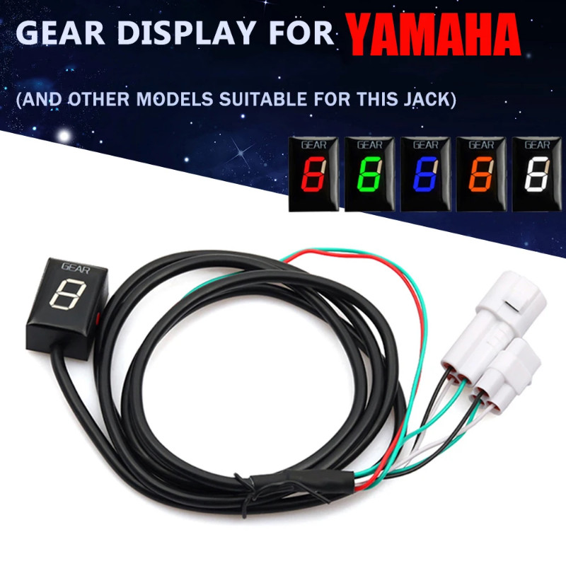 Motorcycle Gear Display Indicator For Yamaha XJ6 FZ6 FZ8 R1 R6 FZ400 FZS XJR400 FZ1 MT01 MT-03 FZ8
