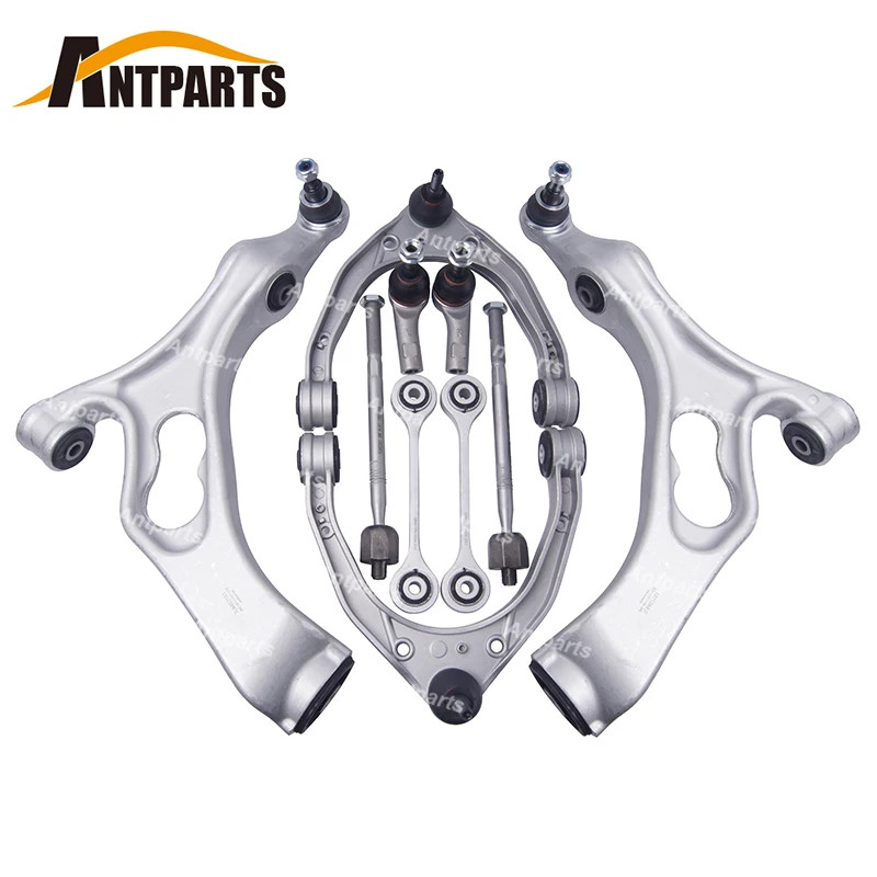10PCS For Audi Q7 Porsche Cayenne Auto Parts Car Front Suspension Parts Lower Upper Control Arm 7L0