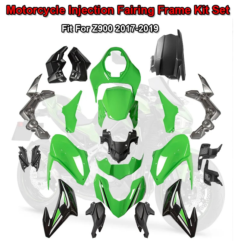 Fit For KAWASAKI Z900 ZR900 Z 900 ZR 900 2017 2018 2019 Motorcycle Fairings Injection Mold Painted