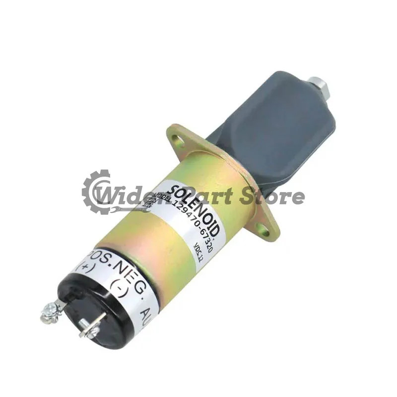 12V Shutdown Solenoid 129470-67320 for Yanmar engine