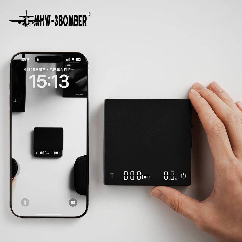 ขาย MHW-3BOMBER Cube Coffee Scale 3.0 Micro Coffee Scale Digital Kitchen Scale ขนาดกะทัดรัดน้ําหนักเ