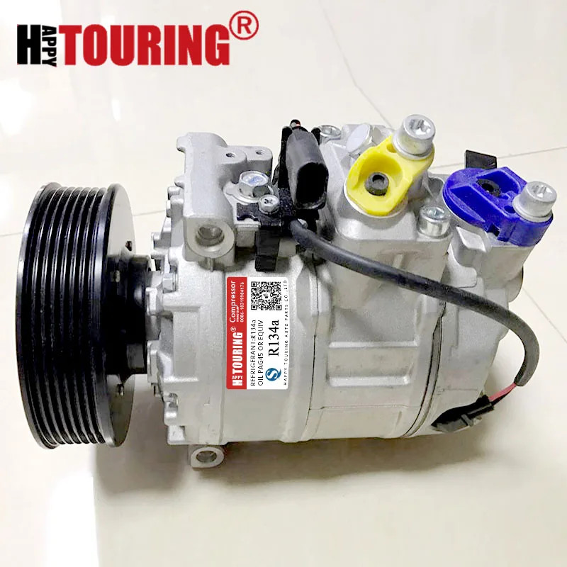AC COMPRESSOR For Volkswagen Touareg 3.6L 2011 2012 2013 2014 7L6820803PX 7L6820803D 7L6820803G 7L6