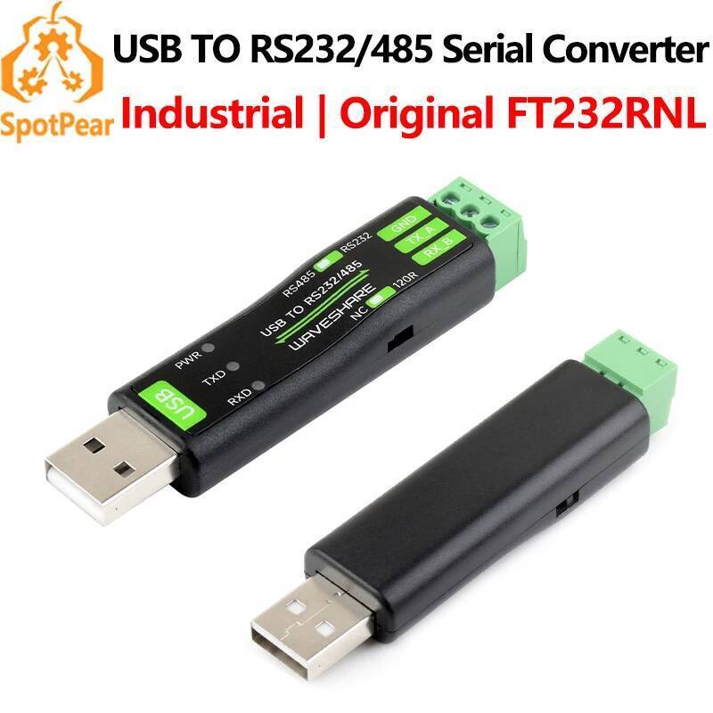 อุตสาหกรรม USB TO RS232/485 Serial UART Converter FT232RNL ขนาดกะทัดรัด