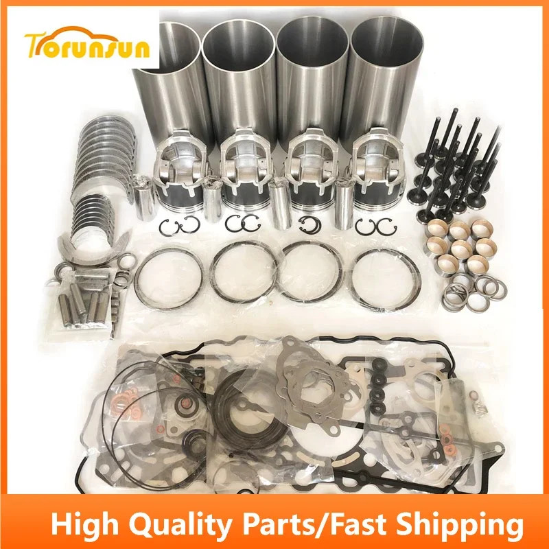 Overhaul Rebuild Kit for Mitsubishi K4F Engine Piston 30A17-00190 78MM