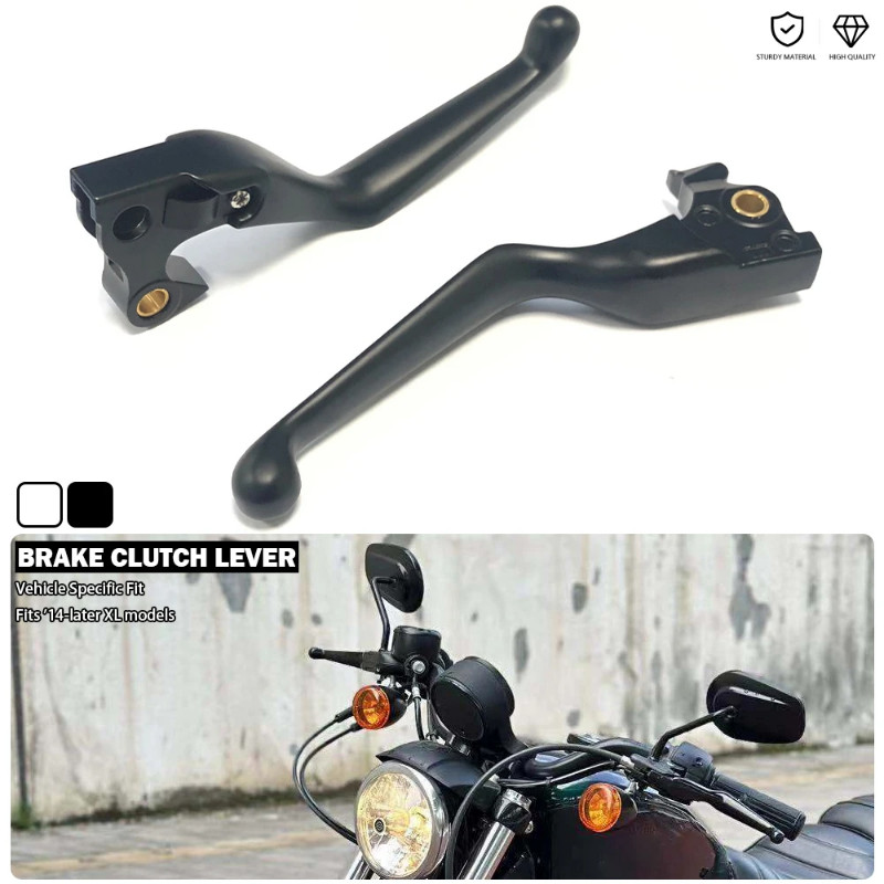 Brake Clutch Lever Hand Control Kit Black Fit For Harley Sportster 883 Iron XL883N SuperLow XL883L