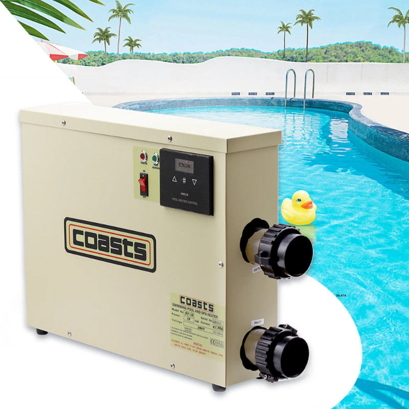 18kw Water Heater For Swimming Pool &amp Bathtube Thermostat 220V/240v/380v Brand New Waterproof to