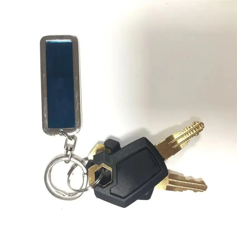 2PCS 5P8500 Key with Beautiful Key Chain for Cat Excavator Heavy Equipment Keychain
