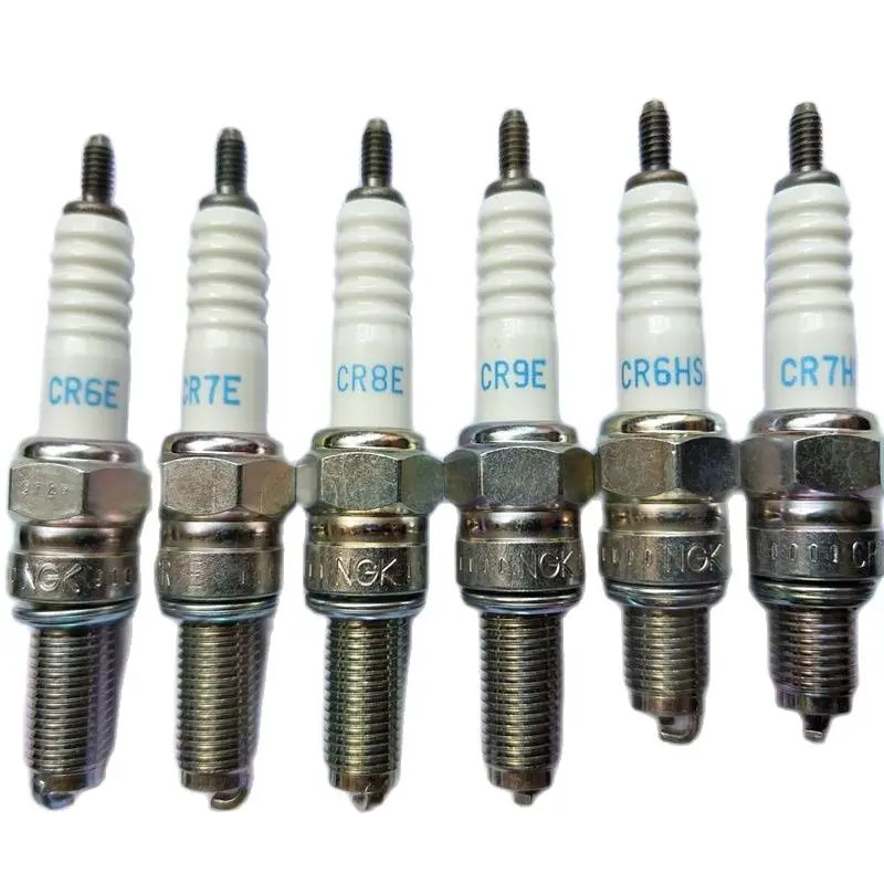 1pc New Original Motorcycle spark plug  CR6E CR7E CR8E CR9E CR6HSA CR7HSA D8EA C7HSA DR8EA Nickel c