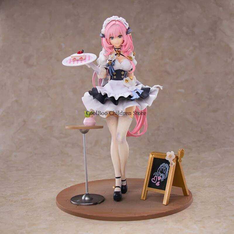 C 24Cm Honkai Impact 3 Figures Elysia Anime Figure Kiana Kaslana Fig Elysia Statue Pvc Gk Sexy Mode