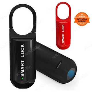 6 Mini 3 Smart Fingerprint Lock Biometric Keyless Thumbprint Padlock School Gym Locker Small