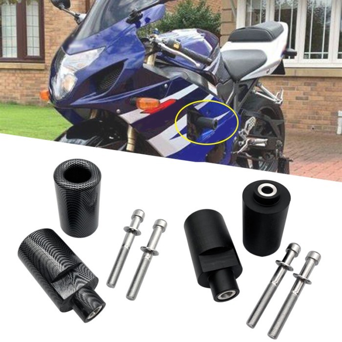 For Suzuki GSXR600 GSXR750 K4 2004-2005 Motorcycle Frame Sliders Falling Crash Protector Pad No Cut