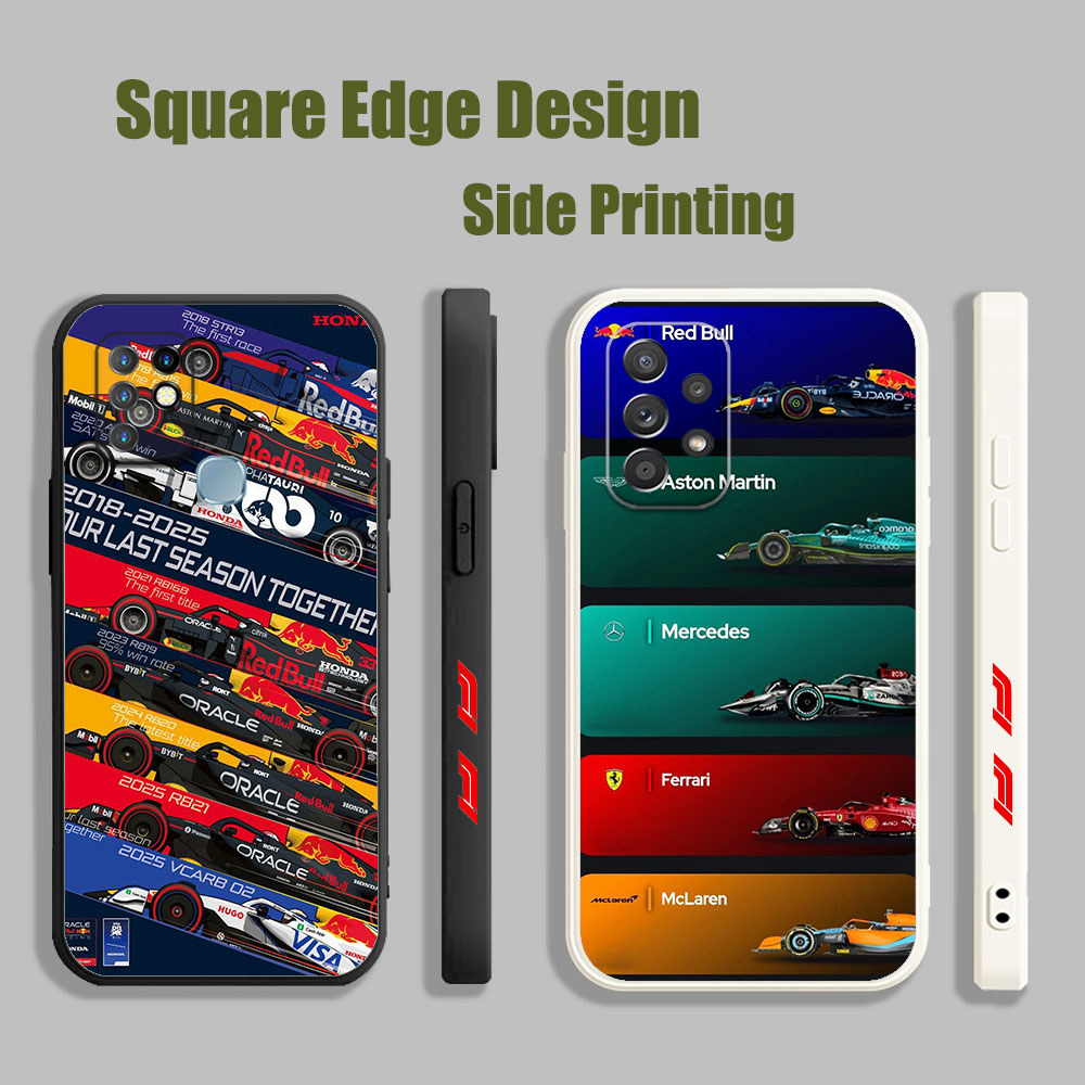 ปลอกสําหรับ Vivo Y91/Y93/Y91i/Y95 Y91C Y15A Y15S Y53 V11i Z3i S1 V21e Y76 F1 Racing ทีม SZA23 เคสโทร