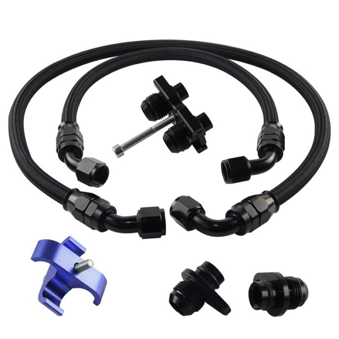 Fits For BMW M3 M4 M2 Oil Cooler Line Kit AN10 COMP S55 F80 F82 F83 F87 F8X 2015-2020
