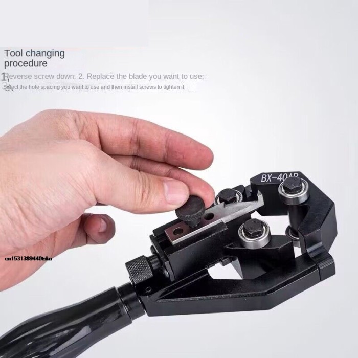 DiscountMEW 40A Cable Stripper, Multifunctional Cable Stripping Tool 40B Cable Stripper for 10KV Ca