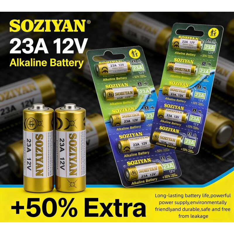 C 5-60Pcs 12V 23A Alkae Battery, High Performance For Flashlight, Doorbell, Game Controllers, Small