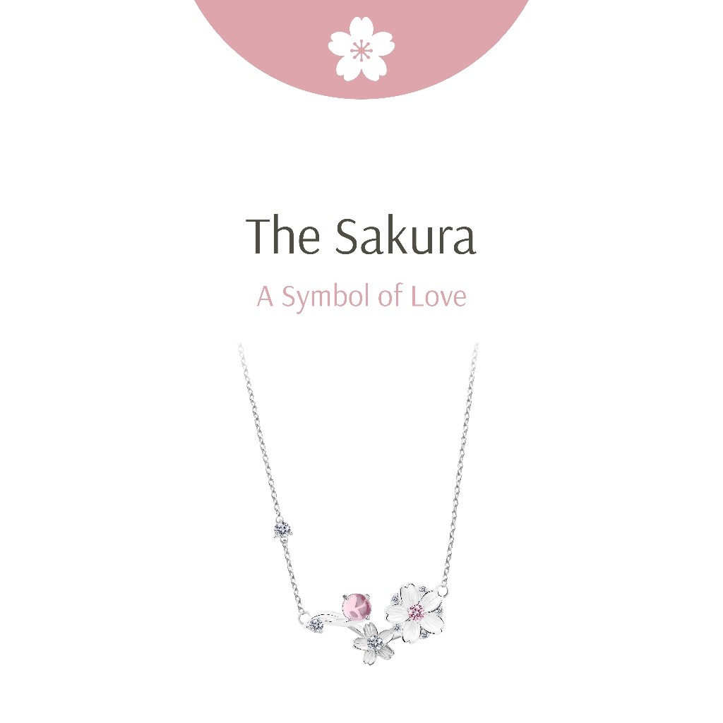 Ravipa | Blooming Sakura Necklace - สร้อยคอ