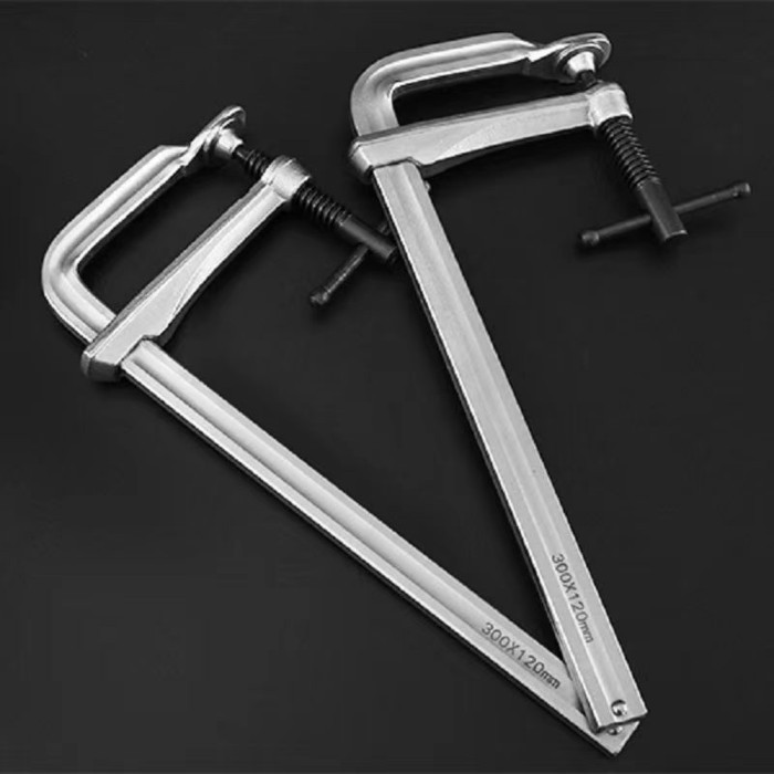 Industrial Grade All Steel Forging F Clamp Heavy Duty Screw F Clamp All Steel Tooling F Clamp Mould