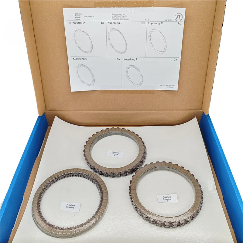Genuine New Transmission Gearbox ZF8HP90 Friction Disc Kit 1087298410 0501324212 0501329947 for BMW