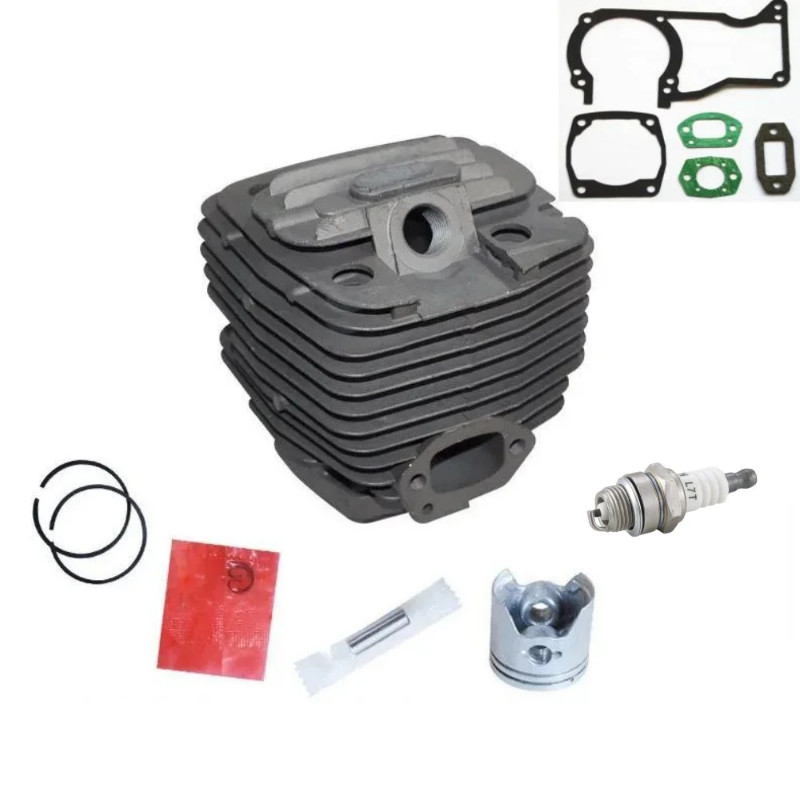 47.5mm G621 Cylinder Piston Bearing Gasket Kit Universal Fit Zenoah G621AVS G620 G620PU 6200 62CC C